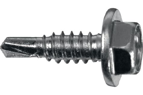 S-MD-HWH 1/4", #3 Self-drilling metal screws - Metal Screws - Hilti USA