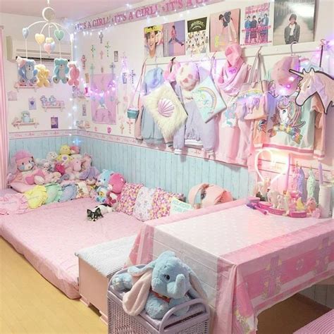 Pin by Princess Fujoshi on Cute Decor | Kawaii room, Cute room ideas, Cute bedroom decor