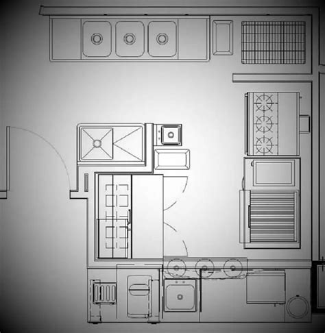 Cafe Kitchen Floor Plan – Flooring Ideas