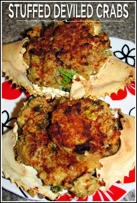 Stuffed Deviled Crabs - For the Love of Food