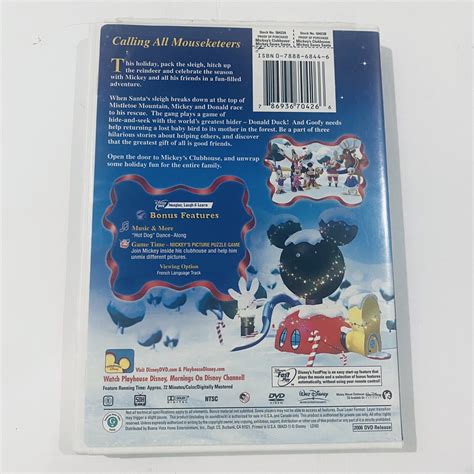 Mickey Mouse Clubhouse Mickey Saves Santa DVD 786936704266 | eBay