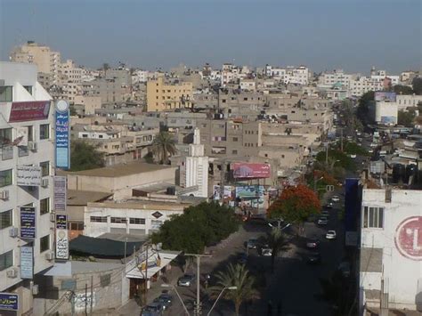 An Overview of Gaza City Showing the Concrete Buildings Source: Author ...