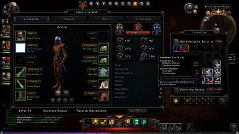 Character Sheet - Neverwinter Guide - IGN