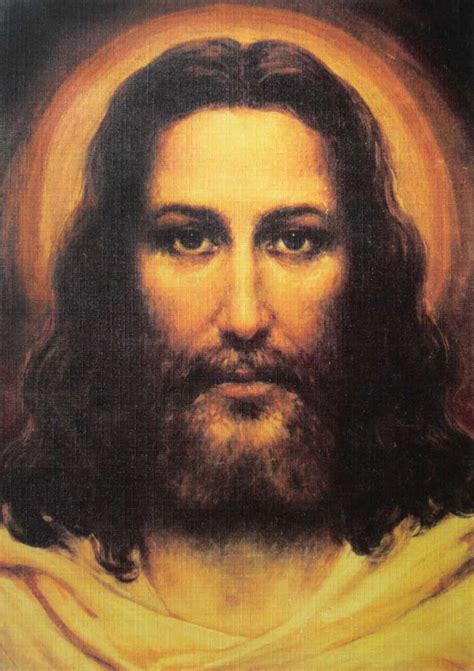 Real Face Of Jesus Painting at PaintingValley.com | Explore collection ...