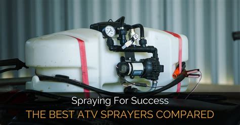 Spraying For Success – The Best ATV Sprayers Compared And Reviews - Garden Loka