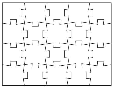 make your own jigsaw worksheet - Clip Art Library