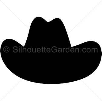 Cowboy Hat Silhouette | Cowboy hats, Cowboy decorations, Silhouette free