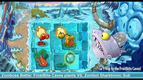 Plants Vs Zombies 2 Frostbite Caves