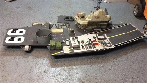 Vintage 1985 GI Joe Aircraft Carrier Playset ORIGINAL USS Flagg MUST SEE!!!!!!!! | #1899994704