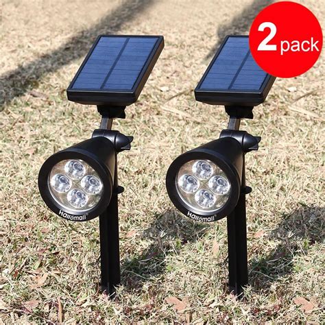 Outdoor Solar lights: Nitewatch LED Floodlight $50, Two-pack of 200 Lumen LED spotlights $33, more