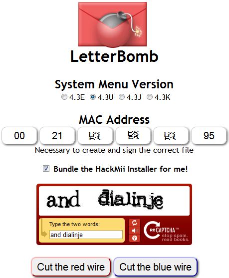 Instalación del Homebrew Channel con LetterBomb | Wii.SceneBeta.com