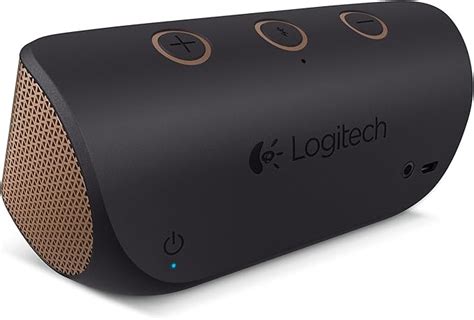 Amazon.com: Logitech X300 Mobile Wireless Stereo Speaker, Copper Black ...