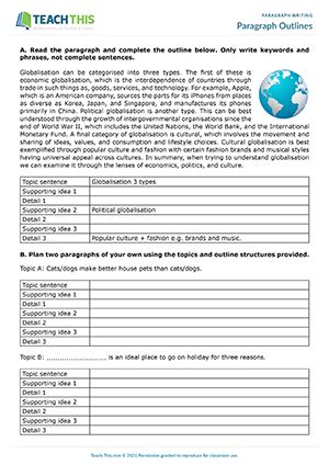 Paragraph Writing Worksheets | Summary Paragraph Writing Worksheets ...