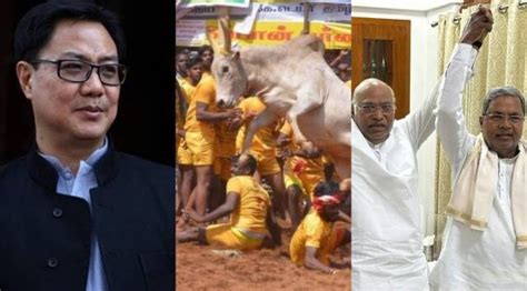 Kiren Rijiju shunted out of law ministry, Siddaramaiah is next Karnataka CM: Top 5 stories today ...