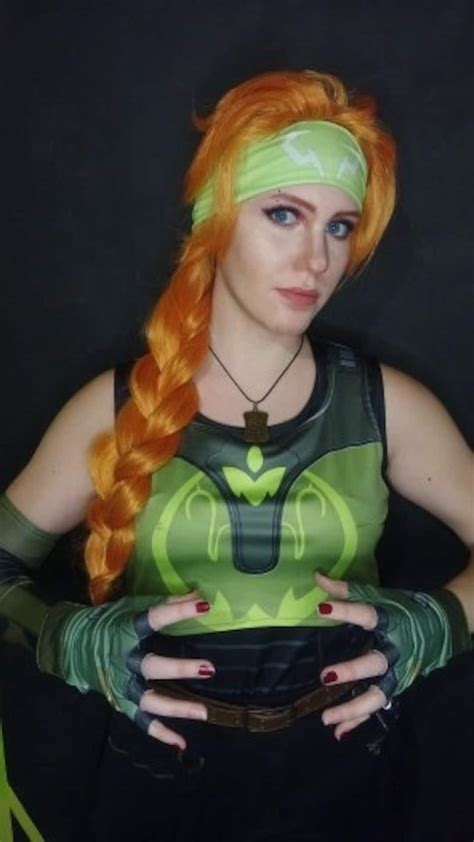 Valorant Skye Costume, Skye Cosplay Outfit, Valorant Skye Gloves, Skye Shirt, Valorant Halloween ...