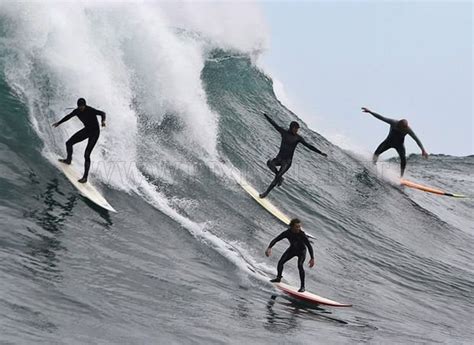 Surfing on a big wave in Cape Town | Others