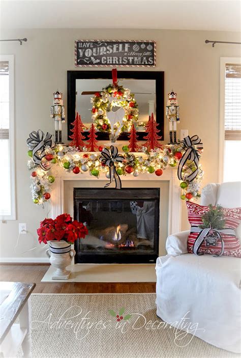 40+ Wonderful Christmas Mantel Decorations Ideas – All About Christmas