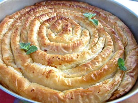 Greek Snail Shaped Cheese Pie Recipe With Feta, Yogurt And Béchamel ...