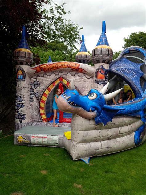 Dragon bouncy castle with slide Dragon bouncy castle