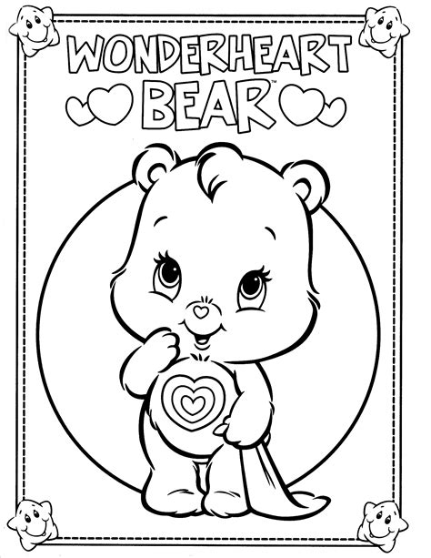 Free Care Bear Coloring Pages at GetDrawings | Free download