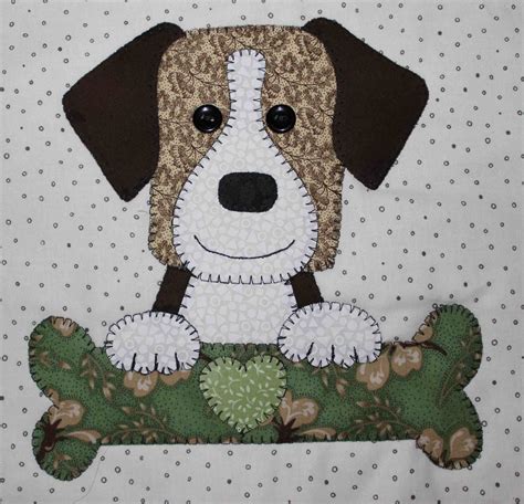 Free Printable Dog Applique Quilt Patterns