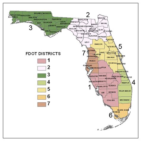 Fdot District Map | Gadgets 2018