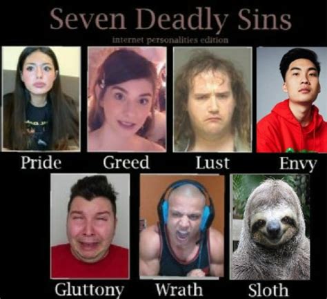 7 deadly sins : r/memes