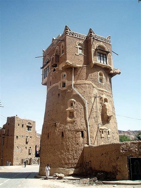 Tower House | Old walled city of Shibam | Yemen | Vernacular architecture, Architecture, Ancient ...