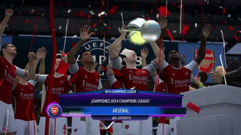 FIFA 21 XBOX 360 Arsenal Campeón de Champions - YouTube