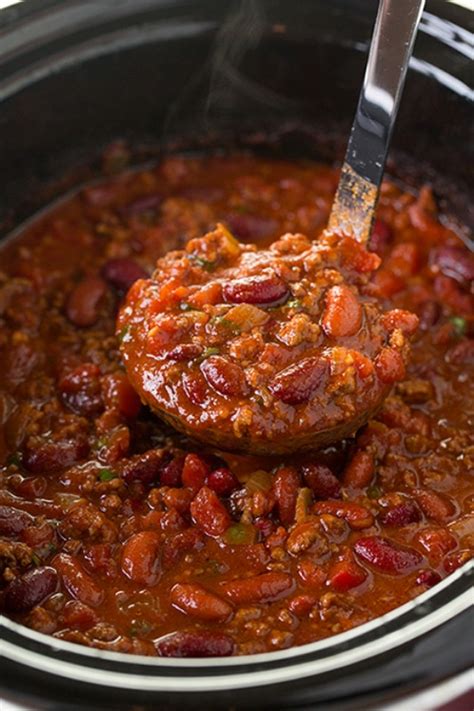 The Best Homemade Chili Recipe - Recipes A to Z