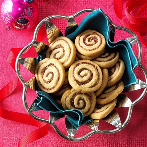 Date-Nut Pinwheels Recipe | Taste of Home