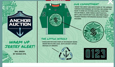 The Kraken have revealed their NHL Green jersey for the 4/20 game ...