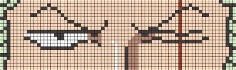 one piece pixel art grid - CathrineAsta