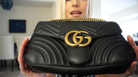 Gucci Medium And Large Marmont Shoulder Bag | semashow.com