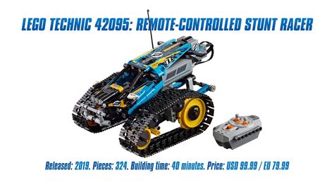 LEGO Technic 42095: Remote-Controlled Stunt Racer In-depth Review, Speed Build & Parts List [4K ...