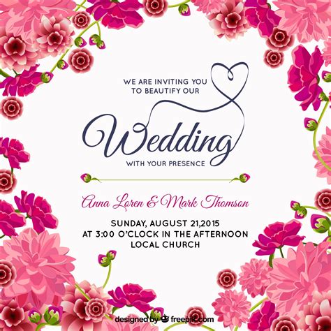 FREE 12+ Free Wedding Invitation Designs & Examples in PSD | AI | EPS Vector | Examples