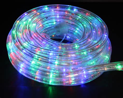 Multi-Color LED Rope Lights 24FT RLWL-24-MT - Direct-Lighting.com