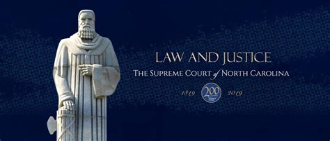 Law and Justice: The Supreme Court of North Carolina, 1819–2019 | NCMOH