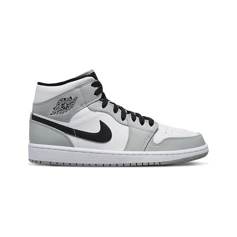 JORDAN 1 MID LIGHT SMOKE GREY – authenticated