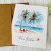 Tropical Christmas Cards Personalized Christmas Cards Palm - Etsy