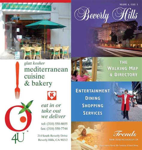 Beverly Hills Walking Map - Trends Media Group