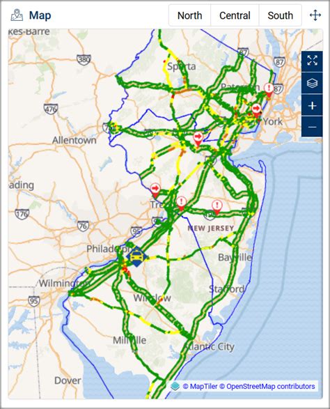 511NJ Interactive Map Help Document