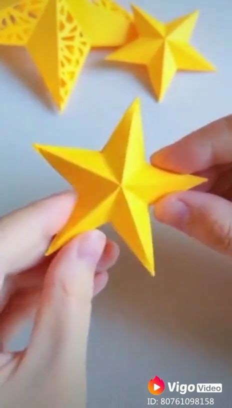 Easy Origami Star, Instruções Origami, Paper Crafts Origami, Diy Paper, Origami Videos ...