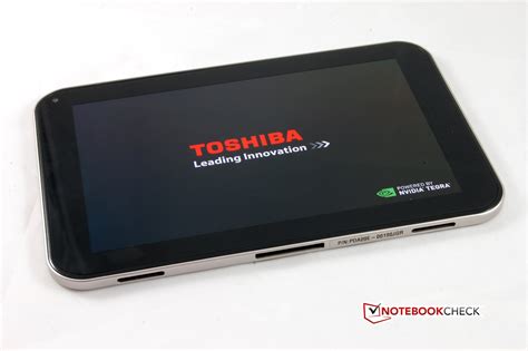 Review Toshiba AT270-101 Tablet - NotebookCheck.net Reviews