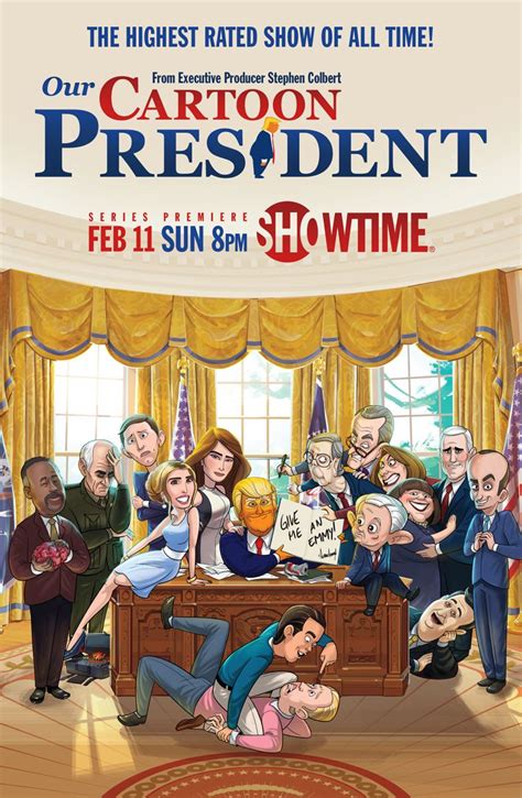 Our Cartoon President (Showtime) -- From EP Stephen Colbert -- Premieres 2/11/18 - DVD Talk Forum