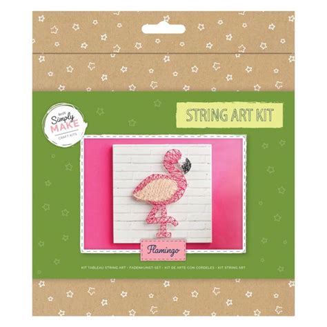 Simply Make String Art Kit Flamingo - Abakhan