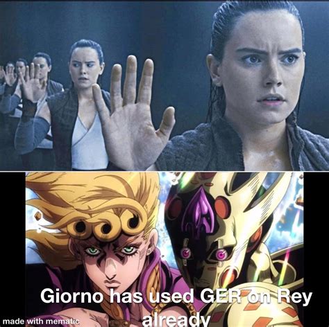 This is a JoJo reference. : r/memes