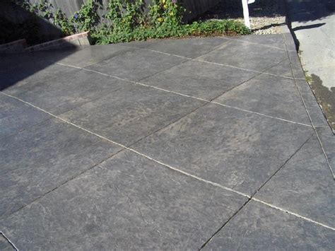 Roman Slate Stamped Concrete Driveway - Bing images Concrete Patios ...