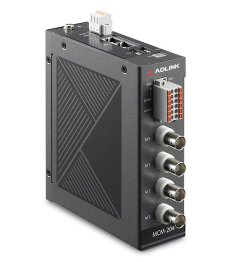 ADLINK launched MCM-204 Edge DAQ Systems for Machine Monitoring