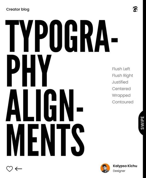 Typography Alignments...